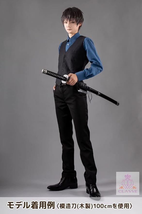 CLASSE Sword Holder, Sword Belt, Sword Holder, Waist Belt, Leather, Specialized for Stage or