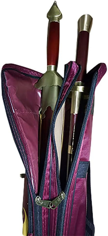 Sword Carrying Case - Waterproof Chinese Kung Fu Taichi Martial Arts Double Layer Carrying Shoulder