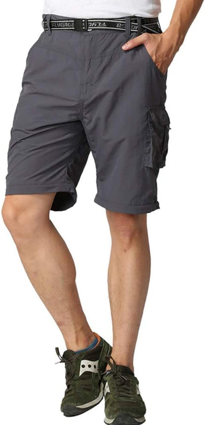 Boy’s Convertible Hiking Pants Lightweight Quick Dry Zip Off Pants for Kids Youth Outdoor UPF 50+