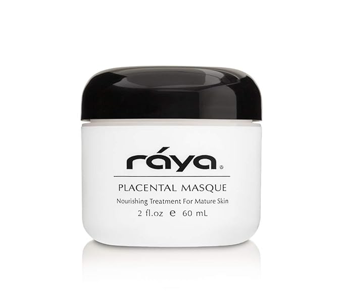 Raya Placental Masque (606) | Nourishing Facial Treatment Mask for Dry or Aging Skin | Revitalizes