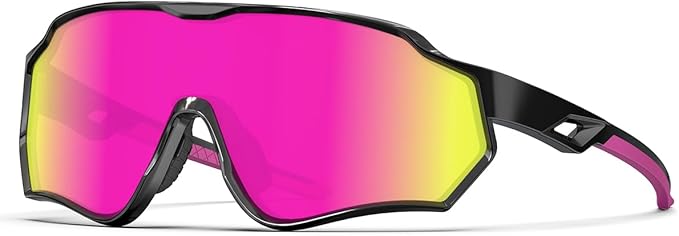 BEACOOL Polarized Running Sunglasses for Men Women UV400 Protection TR90 Sport Sunglasses for