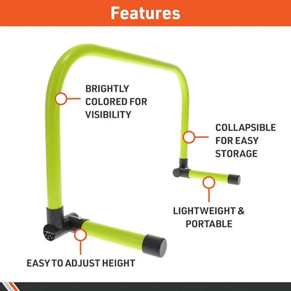 Body Sport Adjustable Athletic Speed Training Hurdles, Jumping & Speed Training Fitness Equipment