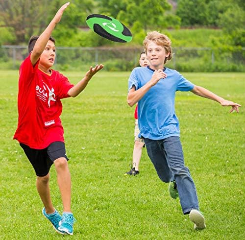 Liberty Imports 6 PCS Kids Soft Flying Foam Discs, 10" Sport Toy Throwing Flying Disks for Safe
