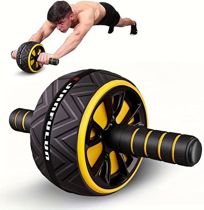 Ab Roller Wheel - Core & Chest Muscle Training Wheel, Abs Workout Equipment, Fitness Equipment for