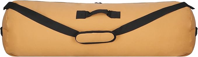 WHITEDUCK HOPLITE Heavy Duty Military Canvas Duffel Bag, Army Cargo Style, Foldable Tactical