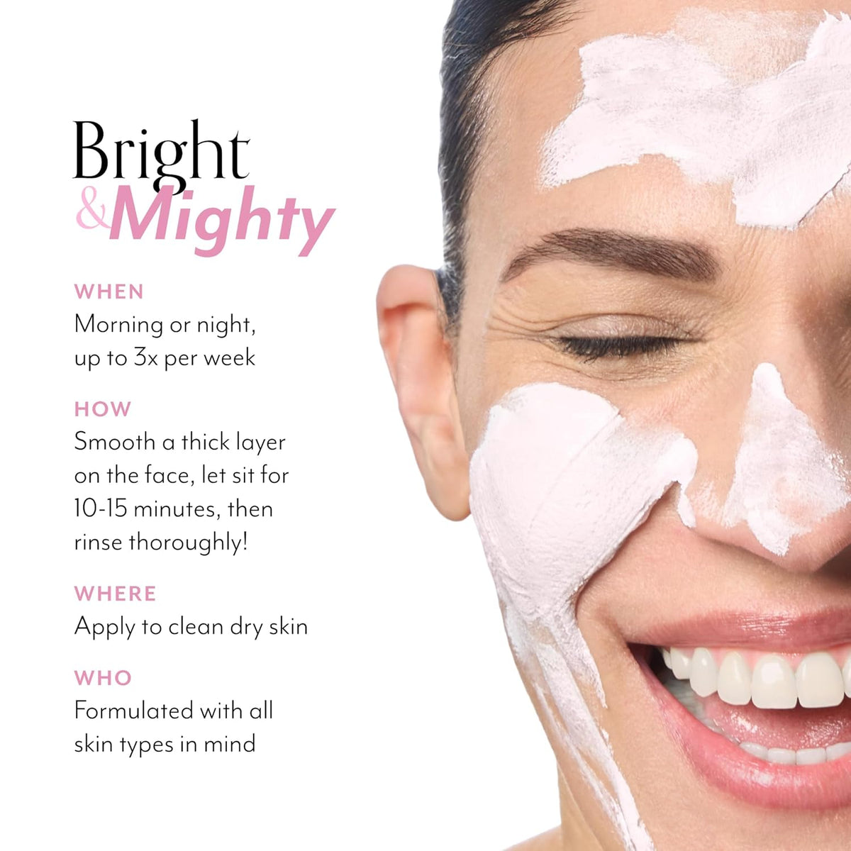 Bliss Mighty Marshmallow + Vitamin C Whipped Face Mask for Brightening & Hydrating Skin