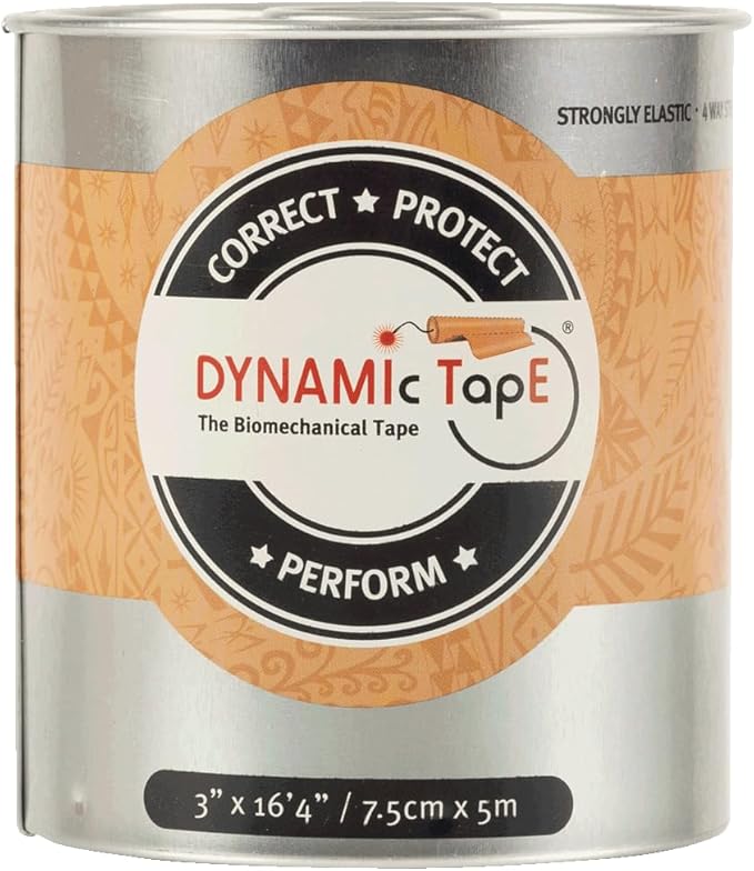 Dynamic Tape Original | Biomechanical Adhesive Tape | Physio Tape for Knee, Ankle, Shoulder, Leg