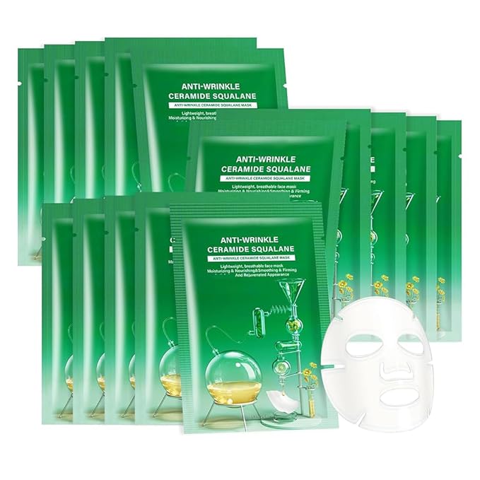 Anti-Wrinkle Face Masks, Moisturizing Spa Face Masks Skincare Hydrating Face Sheet Masks