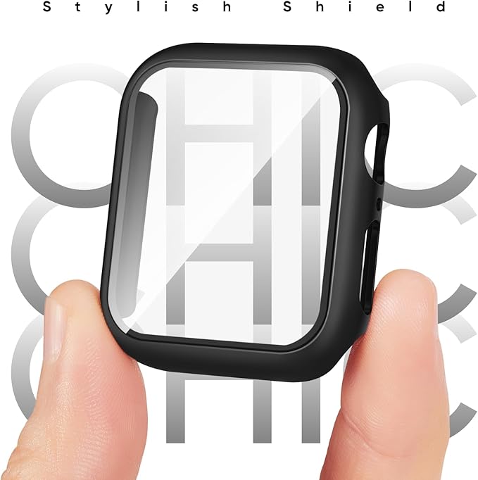 Compatible for Apple Watch Series 11 10 Band 42mm and Case with Screen Protector, Soft Silicone