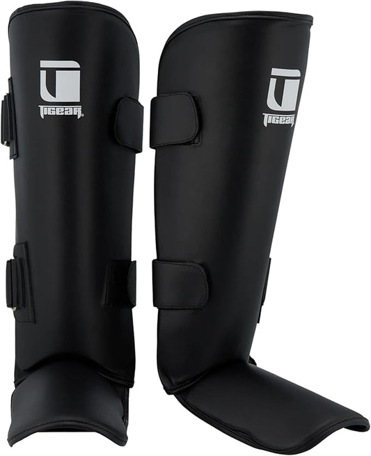 Tigear Core Shin Guards – MMA Martial Arts Shin Guards for Muay Thai & Kickboxing Sparring and