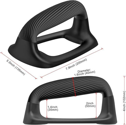 Kipika Push Up Bars, Pushup Stands With Thickened Soft Plastic Handle, Stable and Non-Slip Base