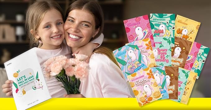 ZealSea Face Masks Skincare, Facial Masks for Women Skin Care, Sheet Masks Beauty with Natural