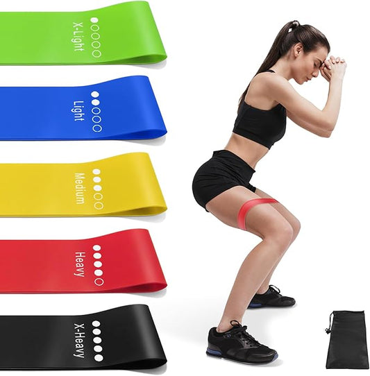 Resistance Bands for Working Out, Exercise Bands Resistance Bands Set with 5 Resistance Levels