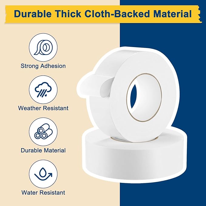 Pickleball Court Tape, Outdoor Pickleball Lines, No Residue Court Marking Kit for