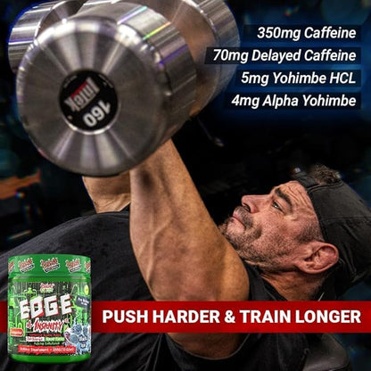 Psycho Pharma Strongest High Stim Preworkout Powder - Edge of Insanity - Most Intense Pre Workout