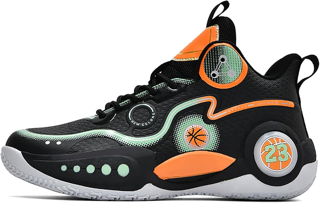 Boys Basketball Shoes Breathable Indoor Athletic Shoes Youth Outdoor Fashion Sneakers Comfortable
