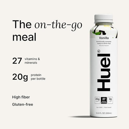 Huel Ready-to-Drink | Vanilla Meal Replacement Drink | High Protein Drink | Nutritionally Complete