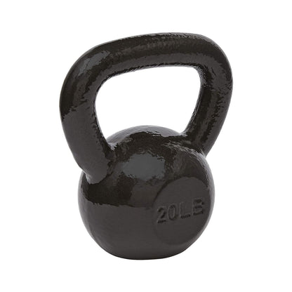 Amazon Basics Cast Iron Kettlebell for Strength Training Exercise, 20 Pounds, Black