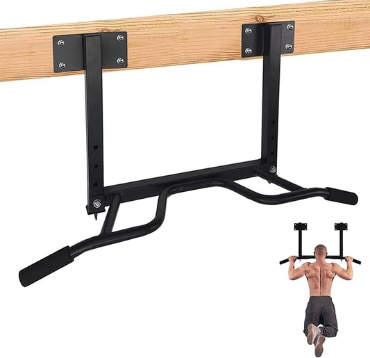 Wall Mounted Pull up Bar Multifunctional Chin up Bar Strength Training Pull-up Bar for Indoor Home