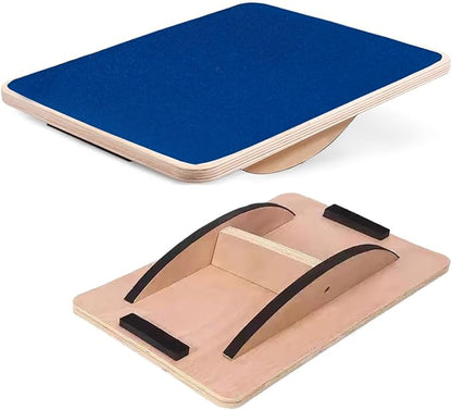 Balance Board Professional Wobble Board for Adults Anti-Slip 350LBS Balance Boards for Physical