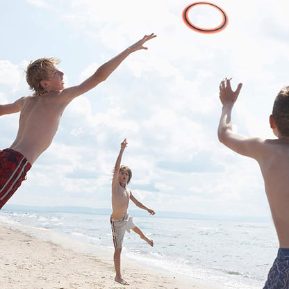 Flying Disc for Kids Adults 11 inch Flying Ring, 3 Pack Beach Backyard Sports Play Soft Discs，Best