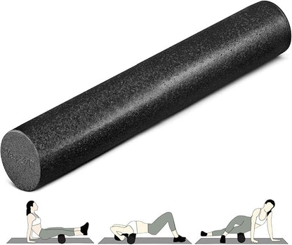 Yes4All High-Density EPP Round Back Roller Foam, Exercise Foam Roller for Yoga, Pilates &