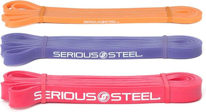 Serious Steel 41" Assisted Pull-up Band, Heavy Duty Resistance Band Sets, Stretching, Powerlifting