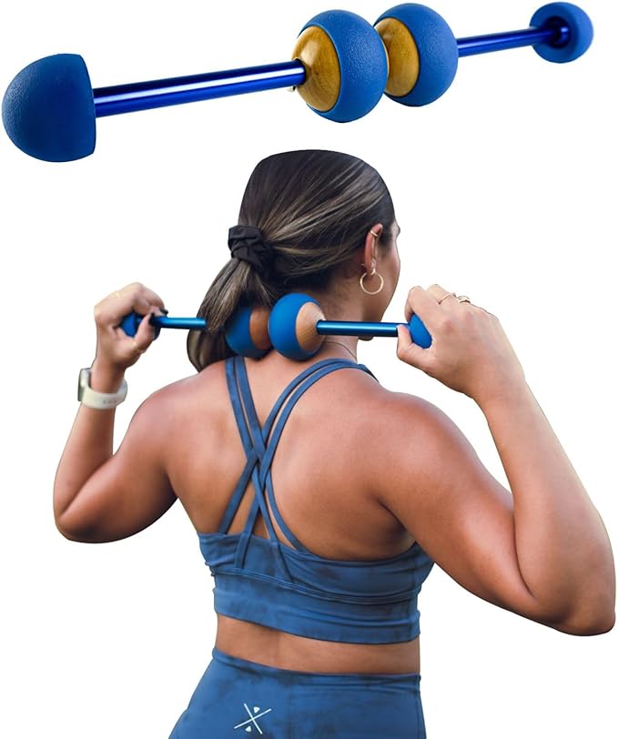 MOBO 7-in-1 Muscle Roller Stick ??Full-Body Massage Roller for Myofascial Release, Trigger Point