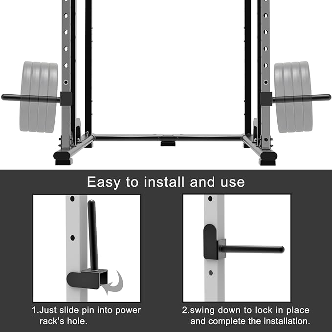 Kipika Weight Plate Holder for 2x2 and 3x3 Power Rack - Attachment for Storage - Fits Standard