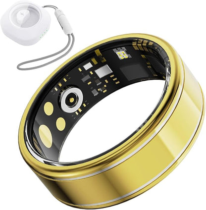 Fitness Tracker Ring for Men Women ??Smart Health Ring with Heart Rate, SpO2, Blood Pressure, Sleep