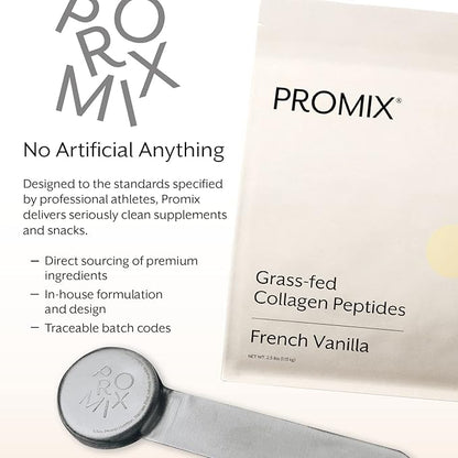 ProMix Nutrition Hydrolyzed Collagen Peptides Protein - Type 1 & 3 Grass Fed Collagen, Organic
