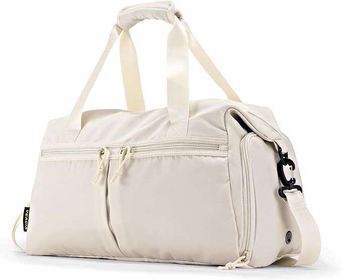Weekender Duffel Bag with Shoe Compartment And Wet Pocket-Luggage Everyday Overnight Bag for Men