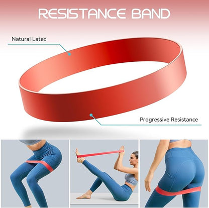 5-in-1 Foam Roller Set, Massage Roller Stick, Massage Ball, Resistance Band for Deep Muscle
