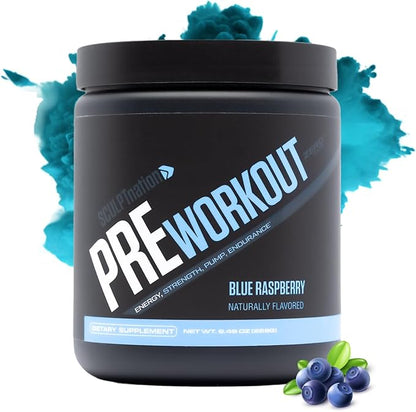 Sculpt Nation by V Shred PreWorkout - Premium Pre Workout Powder with Amino Acids for Ultimate