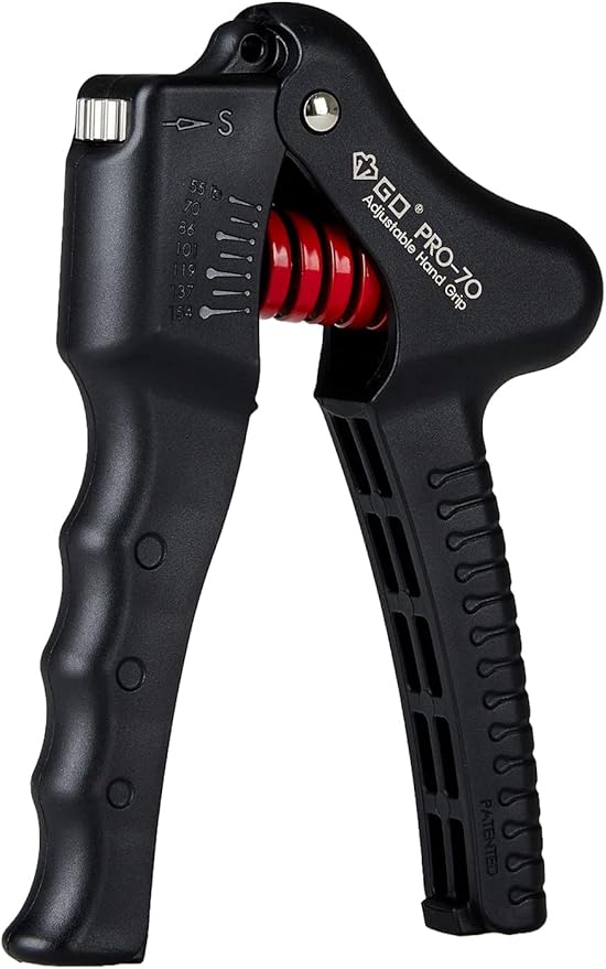 GD Grip Strength Trainer (Premium Adjustable Grip Strengthener for Forearm Training) Wrist and