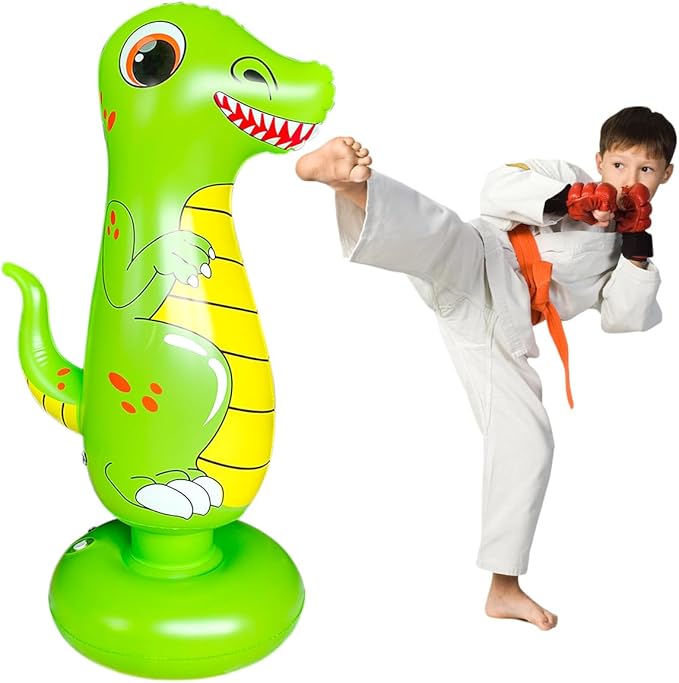 Punching Bag for Kids, Free Standing Boxing Bag for Bounce Back Focus Punching Bag for Practicing