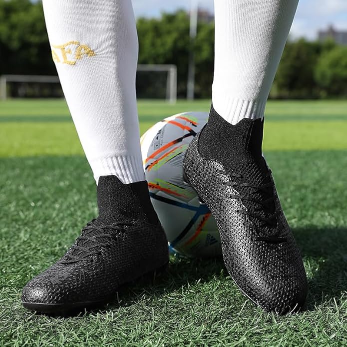 Adult Soccer Cleats Men Lightweight Football Boots Breathable Professional Sneaker Sport Athletic
