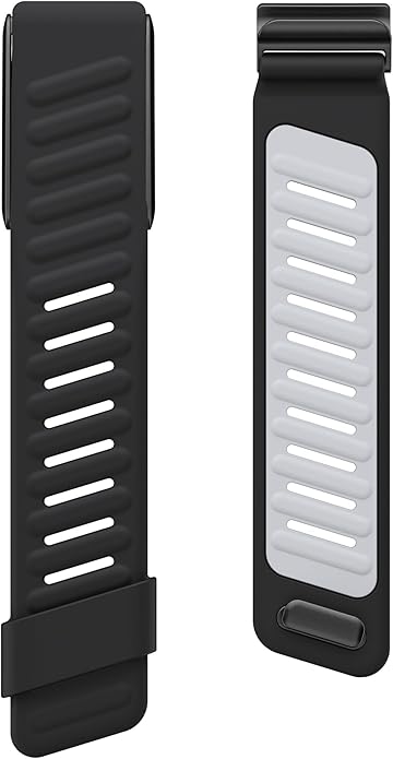 Comfort Durable Silicone Wristband Compatible with WHOOP 4.0 Band, Soft Silicone Sports Loop Strap