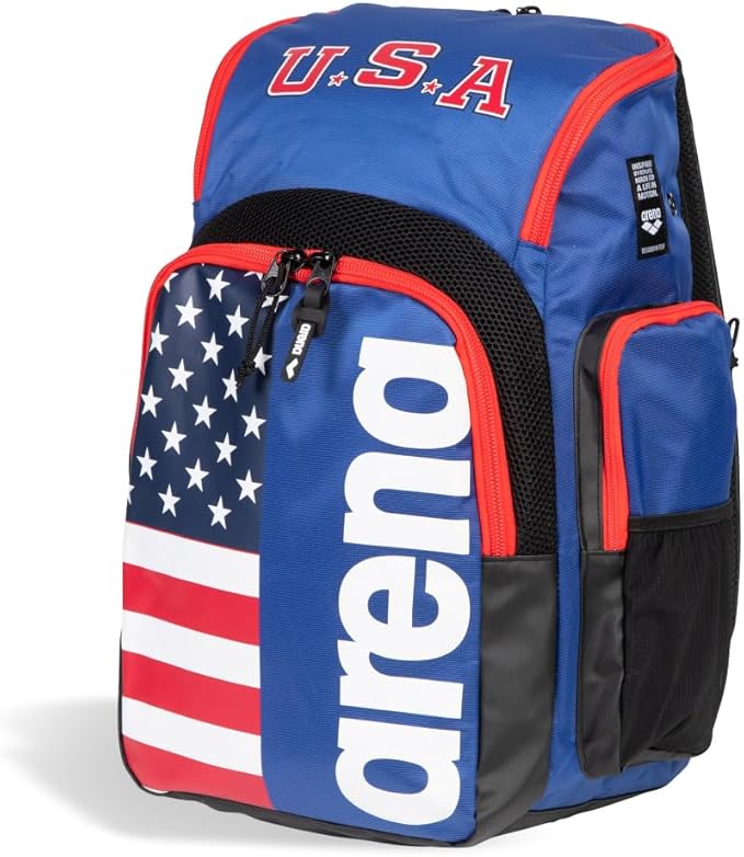 Arena Spiky III Backpack 35 Unisex Travel Gym Rucksack for Men and Women, Training Gear Equipment