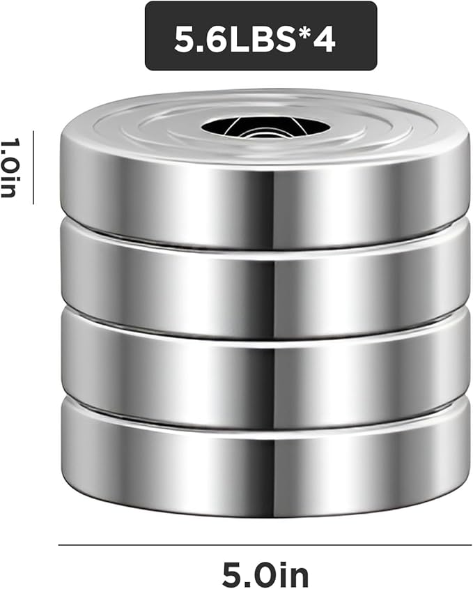 PHOEROS Adjustable Dumbbell Set - 44/66/88 LBS weights set, Dumbbell Barbell 3 in 1, Steel
