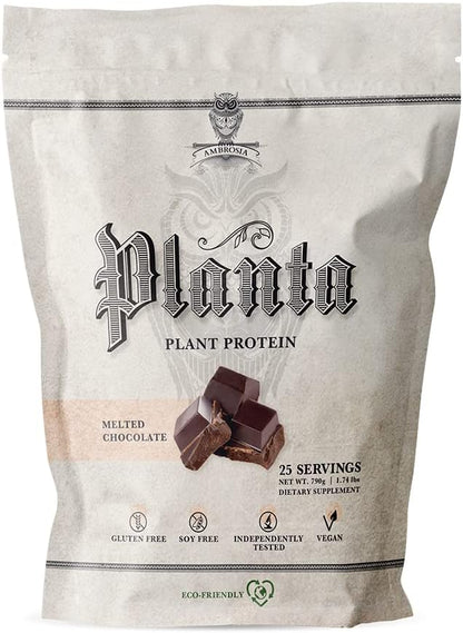 Ambrosia Planta - Premium Plant-Based Protein | Vegan & Keto Friendly | Gourmet Flavors with No