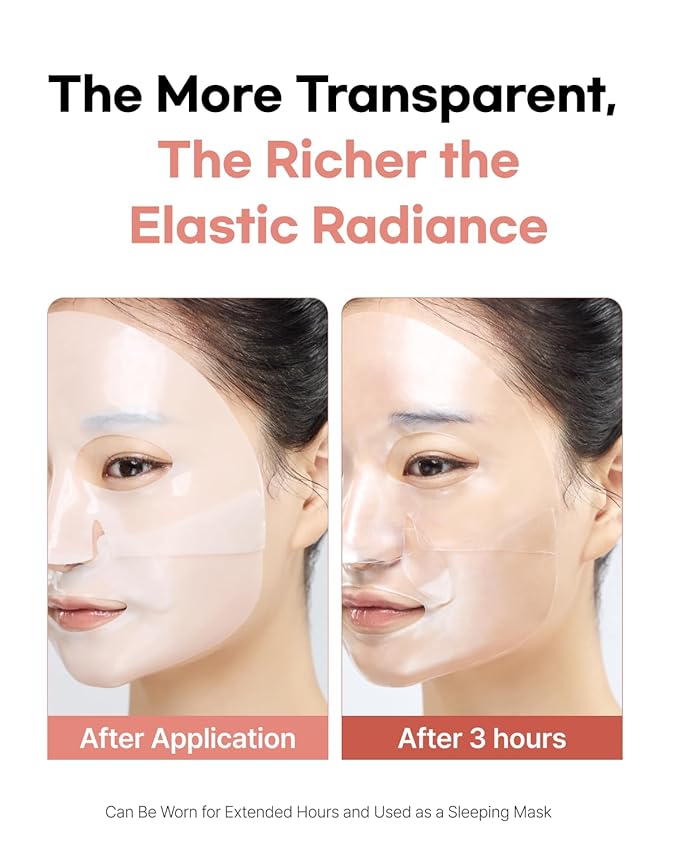 Mucin Collagen EGF Mask (Plant Mucin & 7 Collagen Complex) Hydrogel Sheet for Overnight