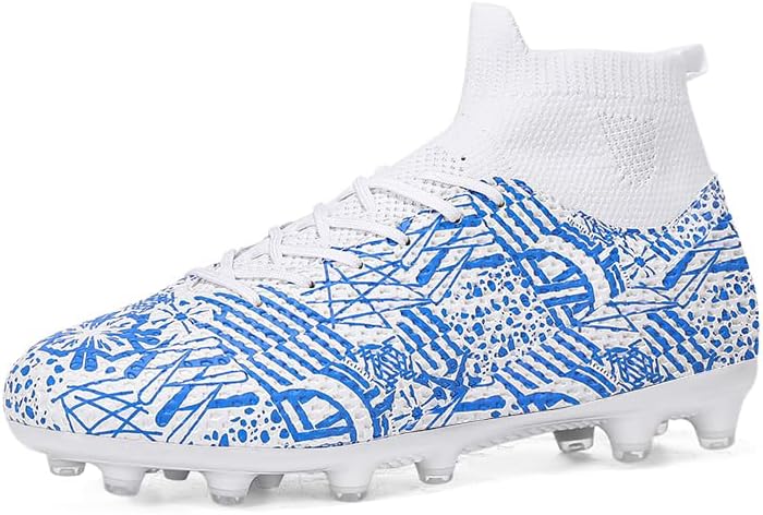 Adult Soccer Cleats Men Lightweight Football Boots Breathable Professional Sneaker Sport Athletic