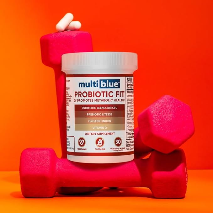 Probiotic Fit for Men & Women, Bifidobacterium Lactis B-420, Digestive & Gut Health, 60 Billion
