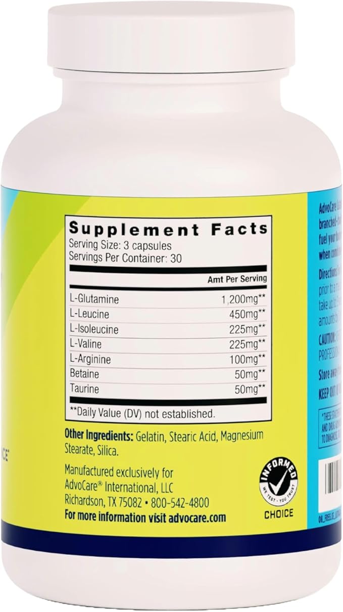 AdvoCare Catalyst Amino Acid Dietary Supplement - BCAA Supplement with L-Arginine & L-Glutamine