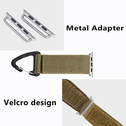 Tactical Duty Belt Keychain Compatible with Apple Watch 38mm 40mm 41mm 42mm 44mm 45mm 46mm 49mm
