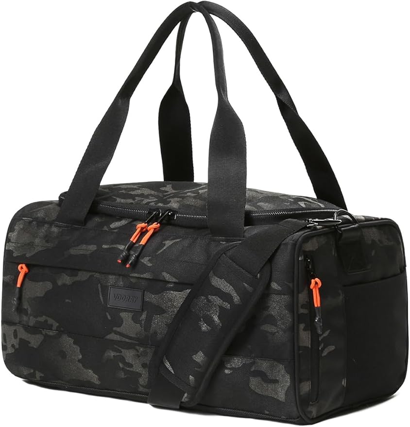 Vooray 22L Boost Duffle Bag – Small Gym Bag for Men and Women, Lightweight Travel Duffel with Shoe