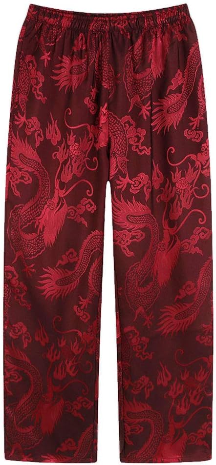 wecotton Tang Suit Men Hanfu Chinese Traditional Clothes Kung Fu Shirt Uniform Long Sleeved Coat