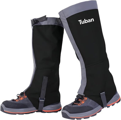 Waterproof Gaiters,Hiking Gaiters,Lightweight Adjustable Leg Gaiters for Men Women,Available in All