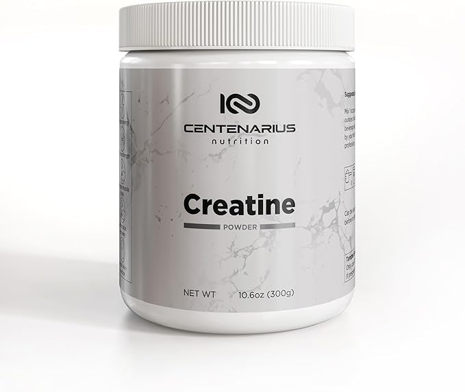 Centenarius Nutrition Creapure® Creatine Monohydrate Powder Supplement - Creatine for Women and Men